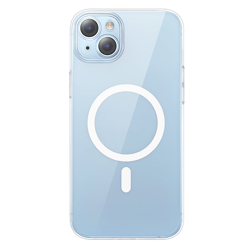Transparente Magnetische Magsafe Apple iPhone Hülle, Kabelloses Laden, Staubdicht, Wasserabweisend, Verbesserter Kameraschutz