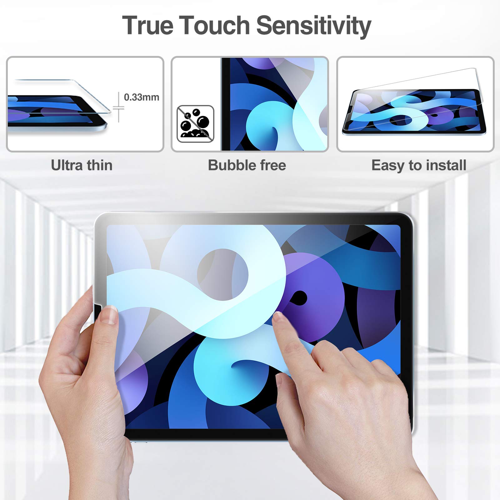 Premium Screen Protector for iPad/Pro/Air/Mini: 10/9/8/7/6/5/4/3 Series: | High-Quality Protection | Limited Edition