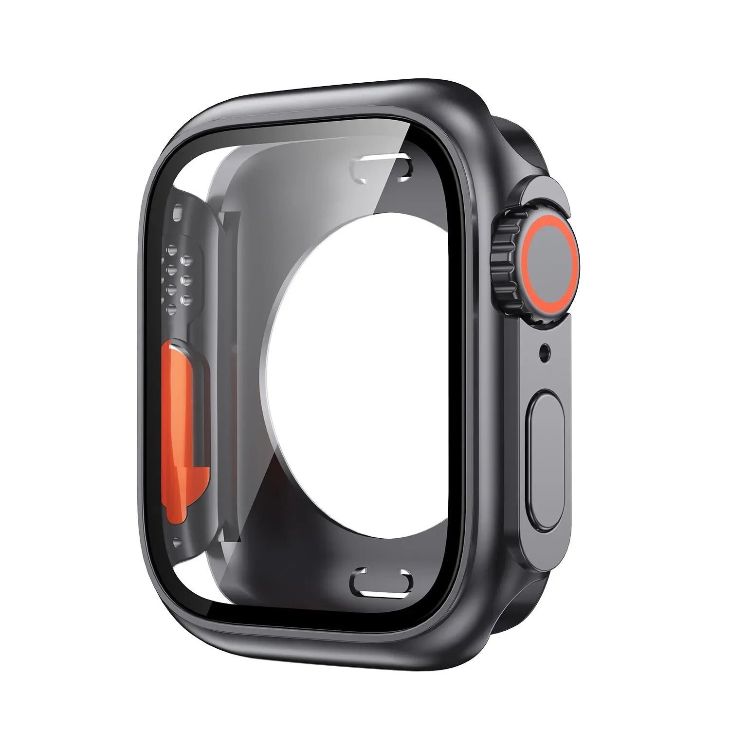 Premium Displayschutzfolie & Cover Hülle für Apple Watch 44mm 45mm 40mm 41mm - Robustes PC-Front & Rückseitenstoßstangengehäuse für iWatch Serie 10/9/8/7/6/5/4/3/2/1 & Ultra 2/1, SE: 2024, 2023, 2022, 2021, 2020, 2019, 2018, 2017, 2016,