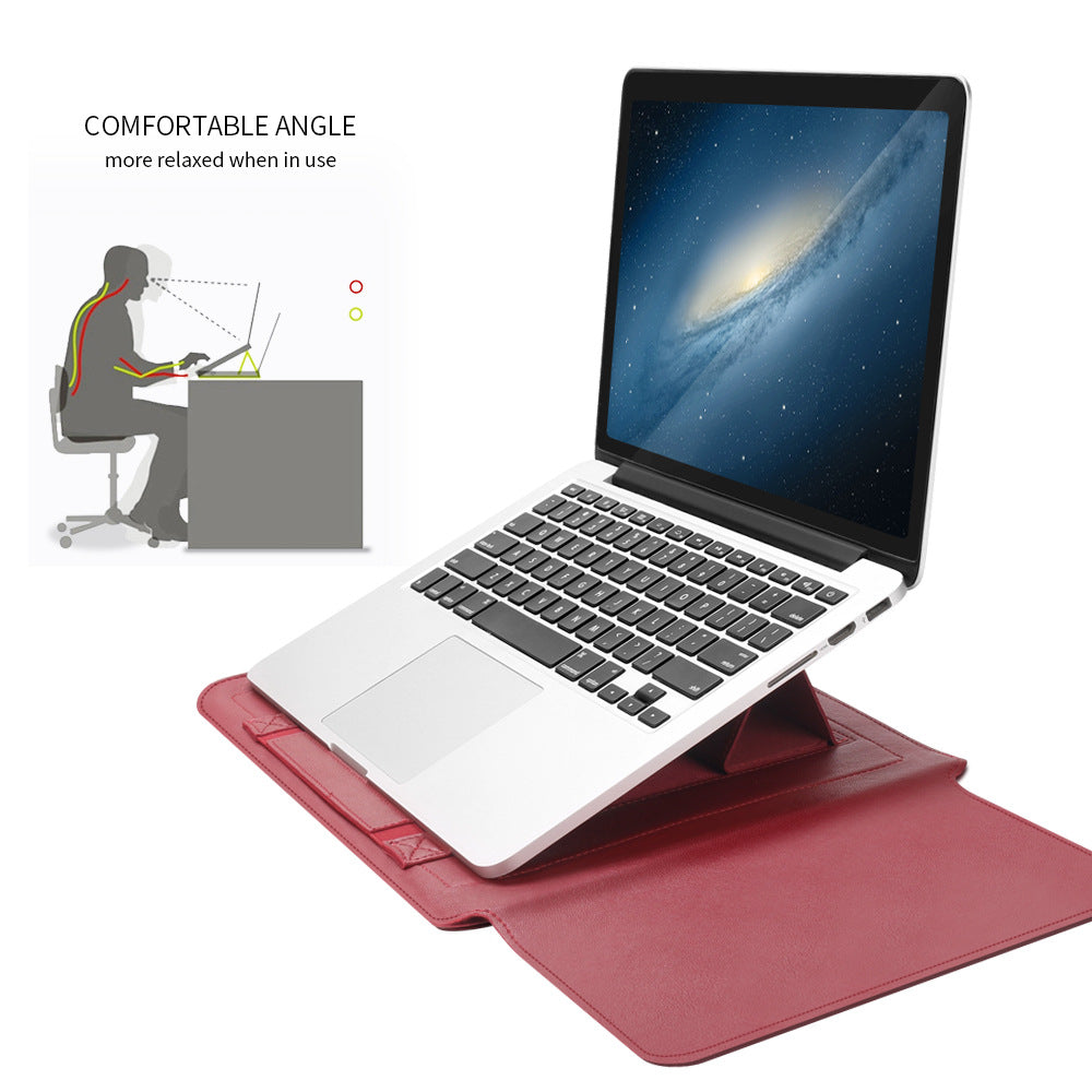 Multifunktionale Laptop-Hülle mit Mauspad für MacBook Air/Pro/M3/M2/M1: 16,14,13-inch | 2024/2023/2022/2020 Series Universelle Notebook-Tasche, Kompatibel mit Huawei, Asus, DellSchutz-Case