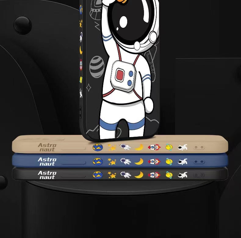 Hochwertige Astronauten-Lanyard iPhone-Hülle