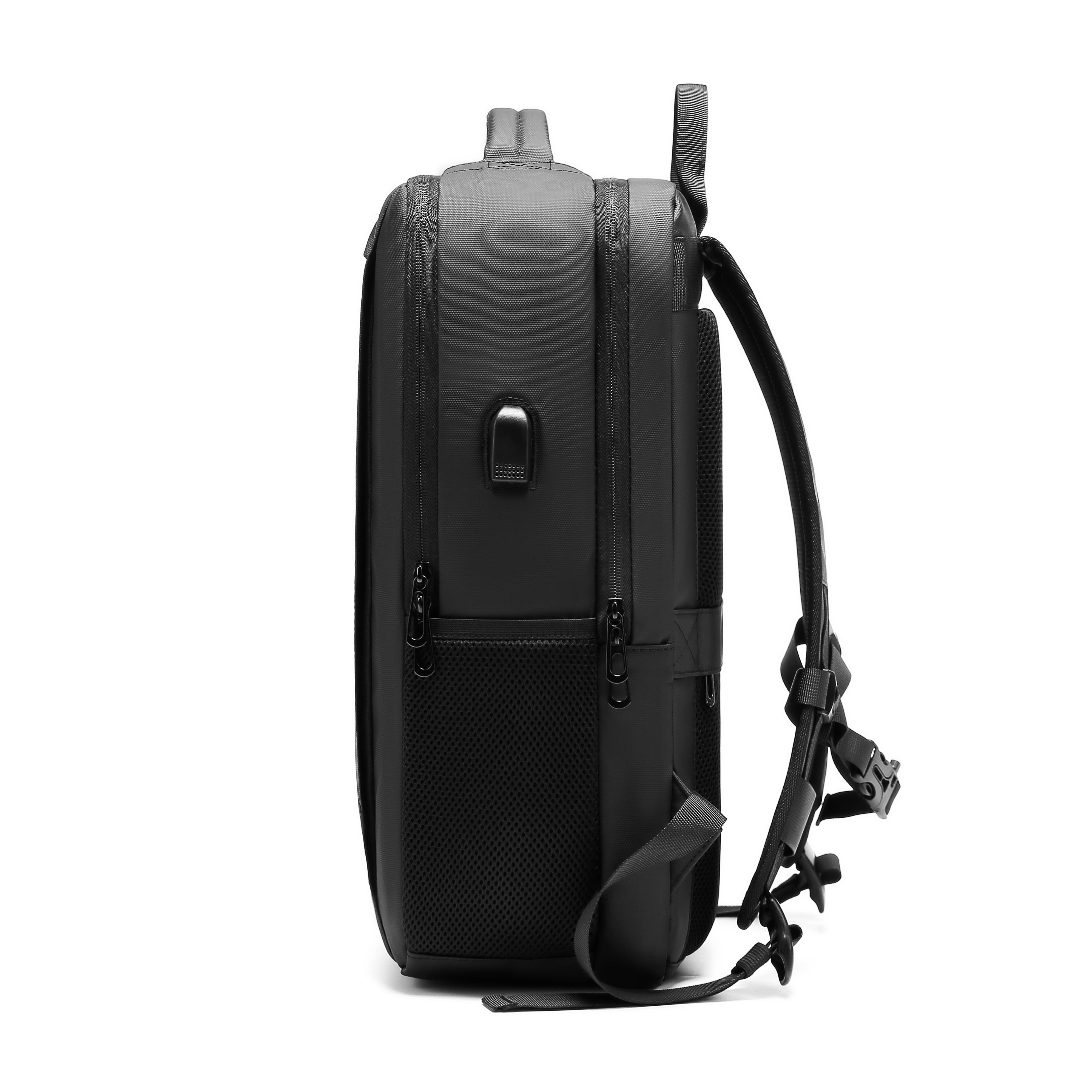 High-quality classic men's business backpack: expandable USB pocket, large capacity, waterproof & stylish MacBook Air/Pro/M3/M2/M1: 16,14,13-inch | 2024/2023/2022/2020 Series