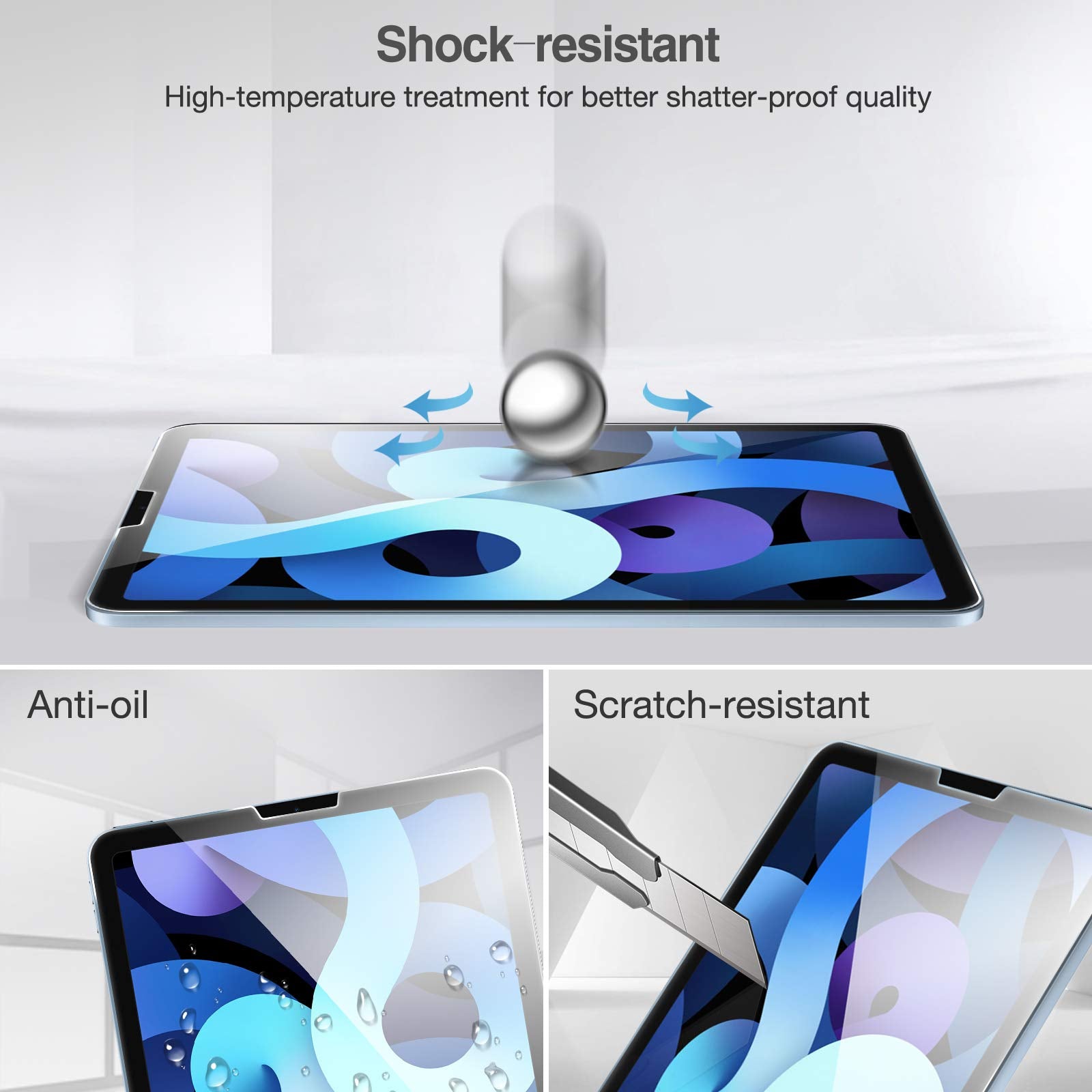 Premium Screen Protector for iPad/Pro/Air/Mini: 10/9/8/7/6/5/4/3 Series: | High-Quality Protection | Limited Edition