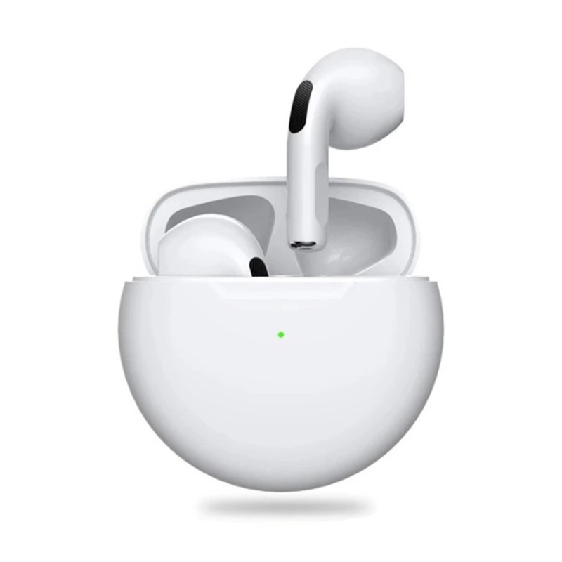 Premium AirPods Pro Design TWS Kopfhörer: Bluetooth Wireless Earphones – Lifestyle & Sport Headset, Stereo Mini-Ohrhörer mit Fingerabdruck-Touchsteuerung für Apple iPhone 16/15/14/13/12 Pro Max Plus Mini, Samsung und Android – Sport-Ohrhörer