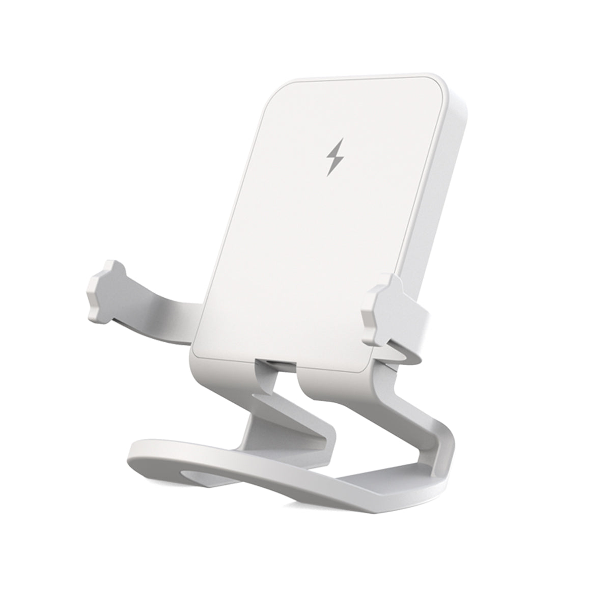 30W Faltbares Kabelloses Schnellladegerät-Standpad Premium Ladestation | für Smartphones, Apple iPhone, Samsung, iOS & Android AirPods & EarBuds | Wireless Fast Charging Dock