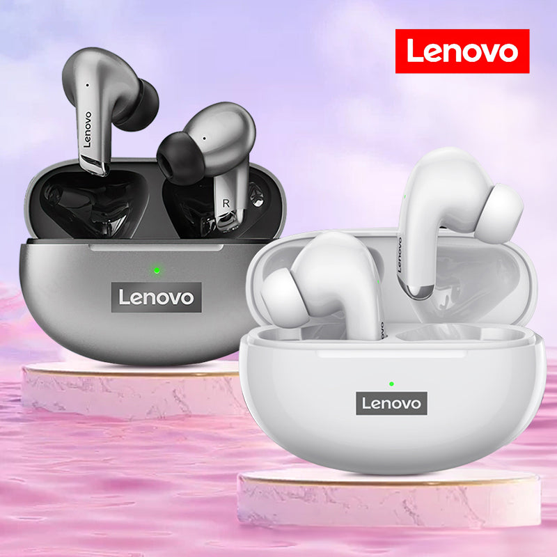 Neue Lenovo LP5 Drahtlose Hochwertiges Bluetooth-Ohrhörer: HiFi Musik Kopfhörer für Sport, Wasserdichtes Headset mit Mikrofon | Limitierte Auflage