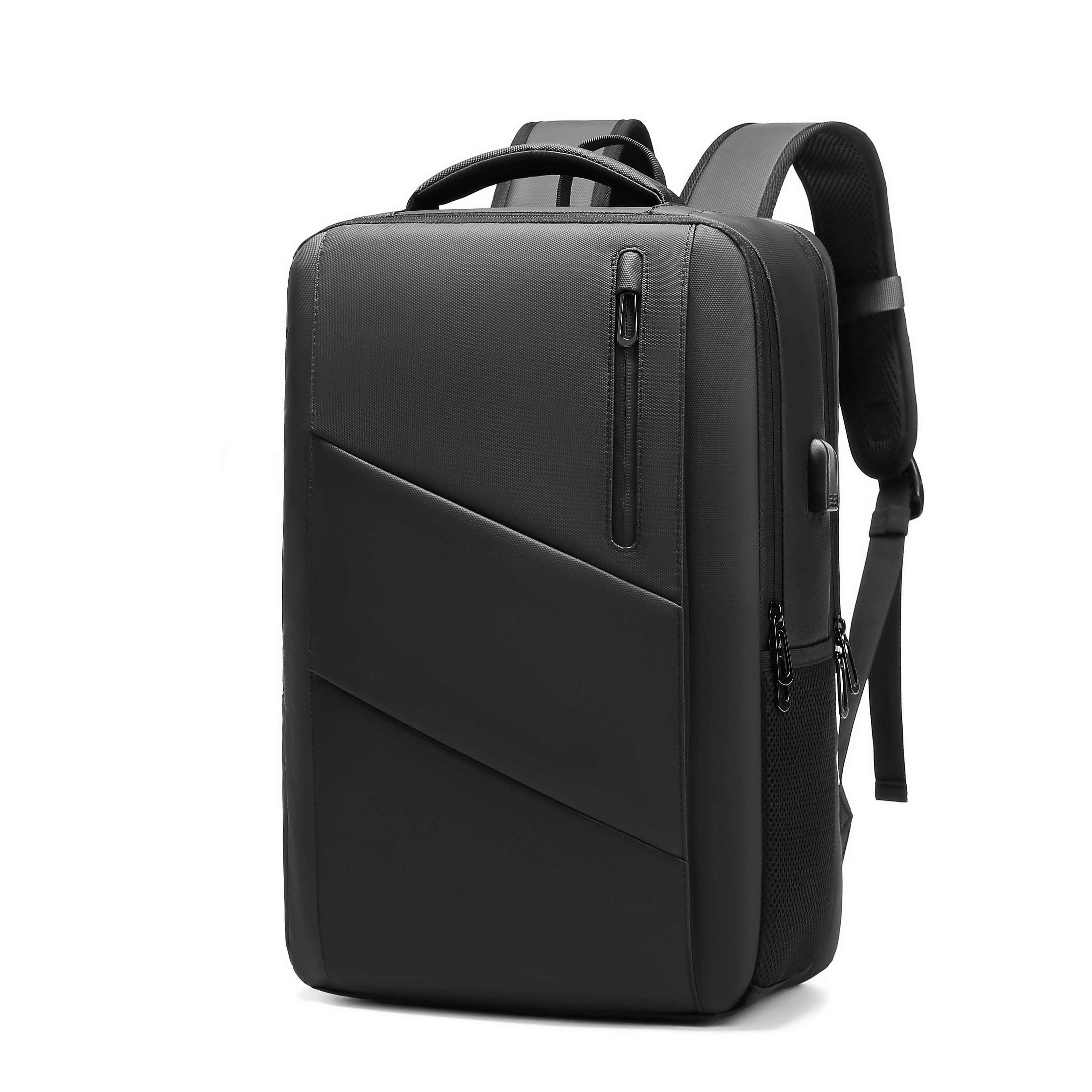 High-quality classic men's business backpack: expandable USB pocket, large capacity, waterproof & stylish MacBook Air/Pro/M3/M2/M1: 16,14,13-inch | 2024/2023/2022/2020 Series