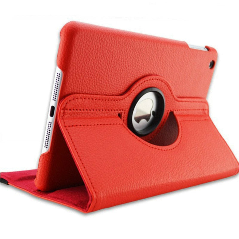 Premium iPad Smart Cover - Stilvolle und funktionale 360° drehbare Leder-Tablet-Hülle