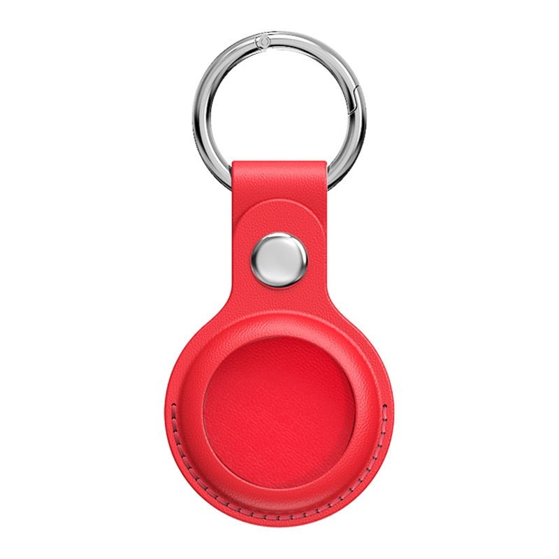 Premium AirTag Lederhülle mit Keychain