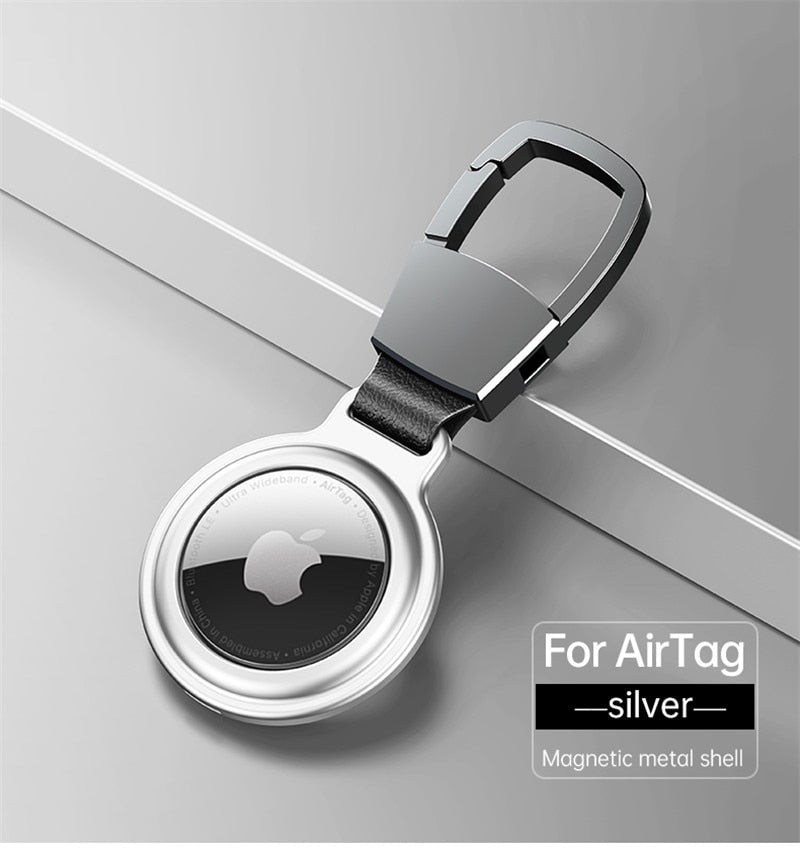 Premium AirTag Metallhülle mit Keychain