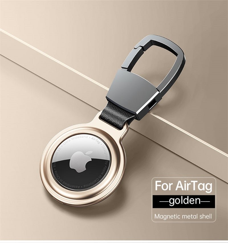 Premium AirTag Metallhülle mit Keychain